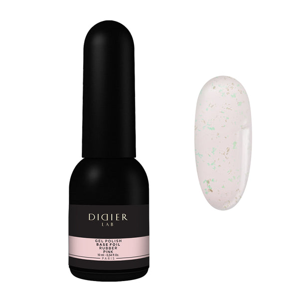 Rubber Base Coat Foil, Foil pink, DidierLab, 10ml