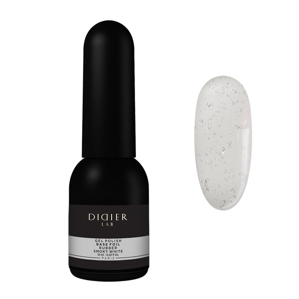 Rubber Base Coat Foil - smoky white, 10ml