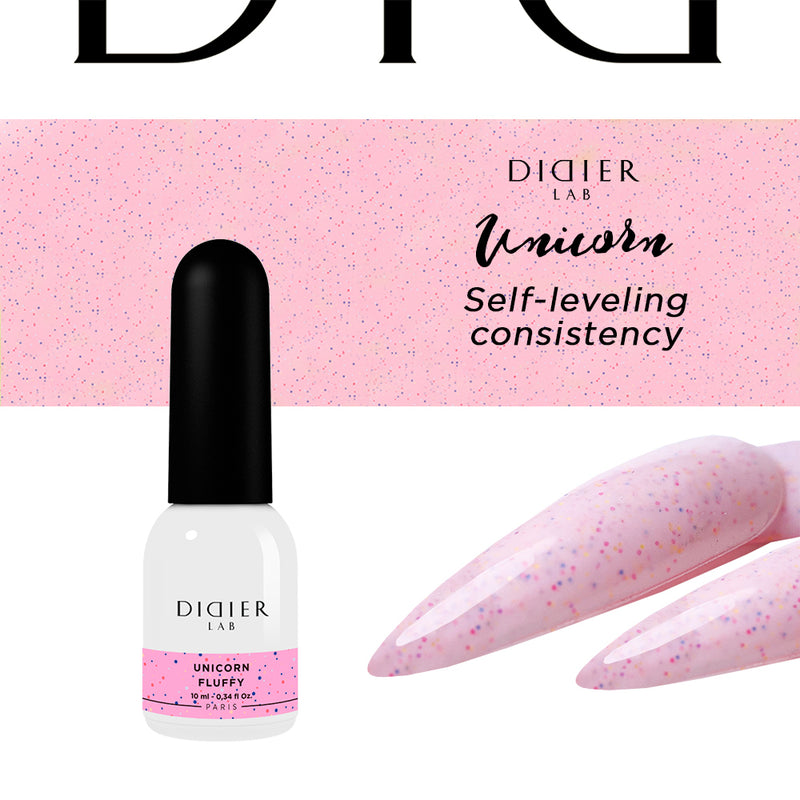 UV Nagellack, Unicorn, Fluffy, DidierLab, 10 ml