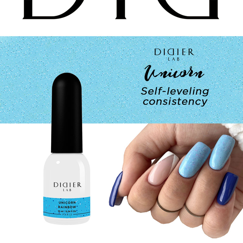 Nagellack "Didier Lab", Unicorn, Rainbow 10 ml