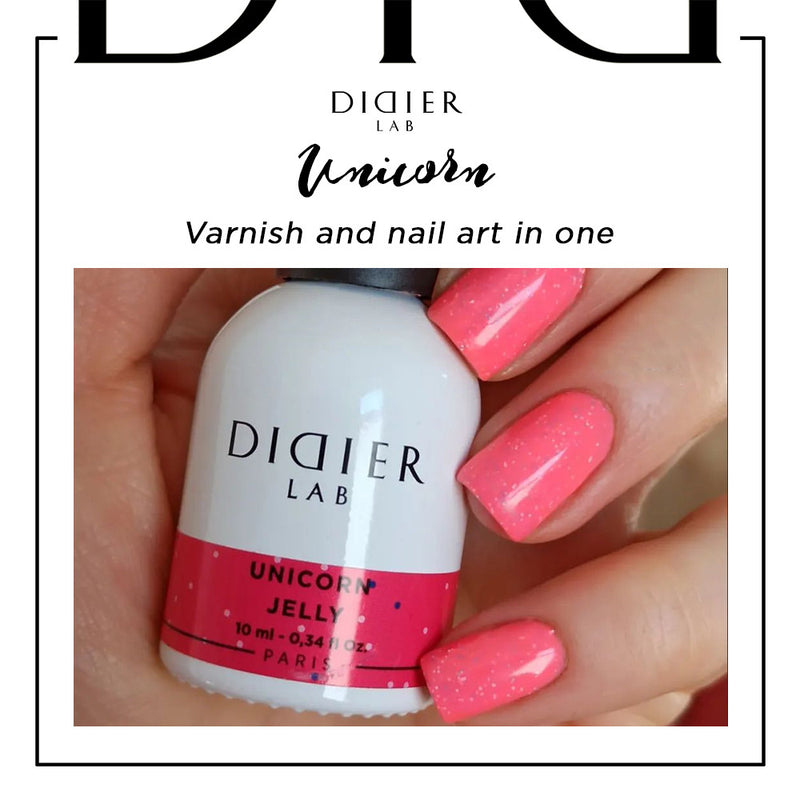 UV Nagellack, Unicorn, Jelly, DidierLab, 10 ml