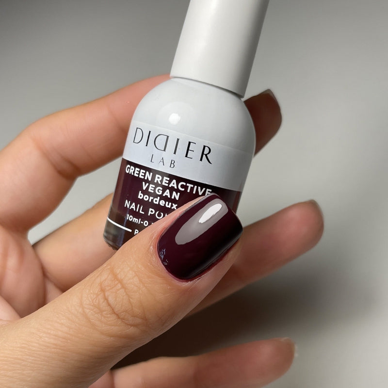 Veganer Nagellack, hema frei, Bordeux, DidierLab, 10ml