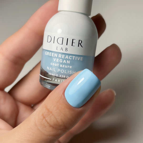 Veganer Nagellack, hema frei, Coat azure, DidierLab, 10ml