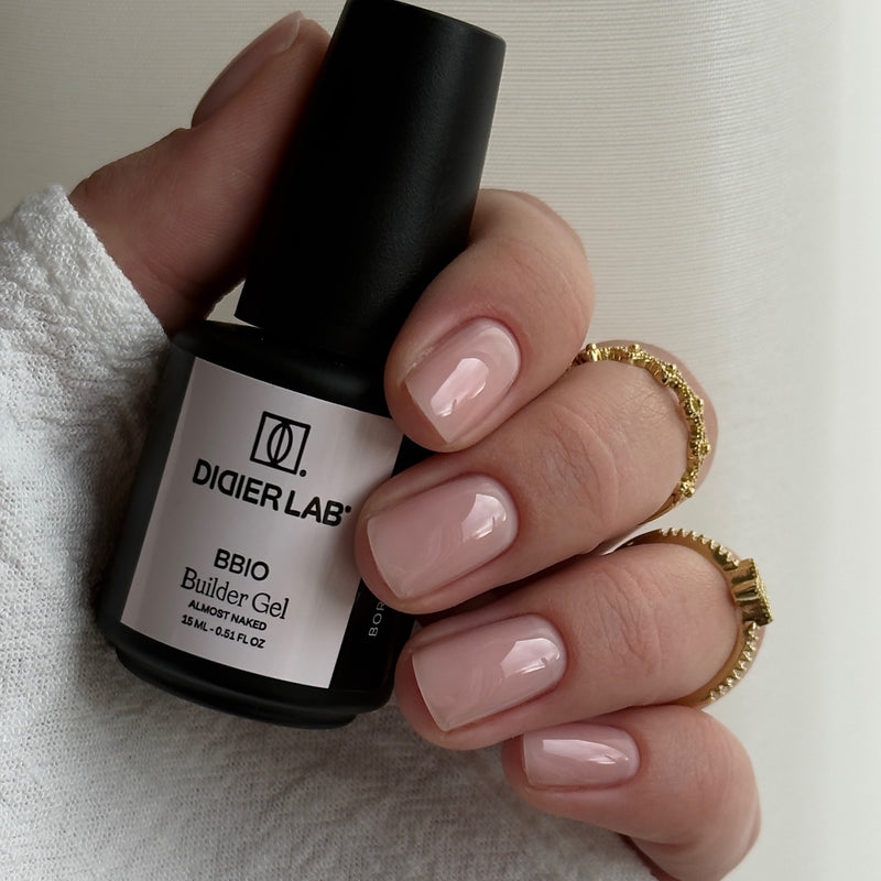 Builder Gel in a bottle BBIO, Almost Naked, hema & TPO frei, DidierLab, 15ml