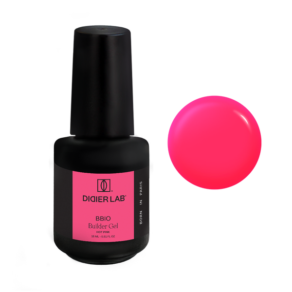 Builder Gel in a bottle BBIO, Hot Pink, hema & TPO frei, DidierLab, 15ml