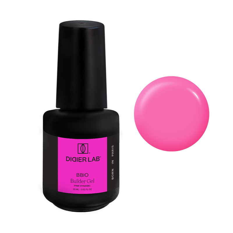 Builder Gel in a bottle BBIO, Pink Dynamic, hema & TPO frei, DidierLab, 15ml