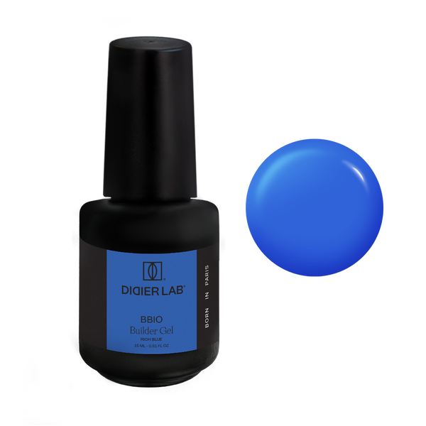 Builder Gel in a bottle BBIO, Rich Blue, hema & TPO frei, DidierLab, 15ml