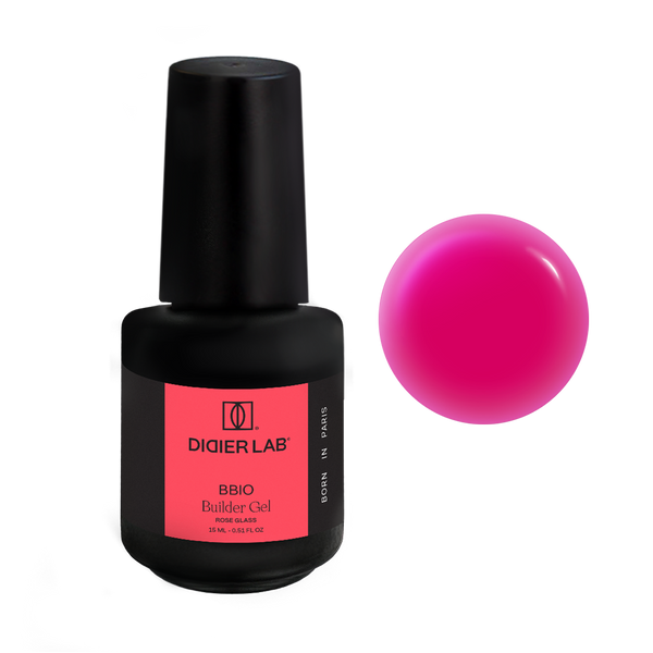 Builder Gel in a bottle BBIO, Rose Glass, hema & TPO frei, DidierLab, 15ml