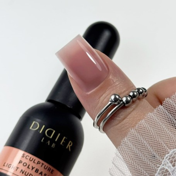 Polybase, Kautschuk Lack, Light nude french, Hema & TPO frei, DidierLab, 10ml