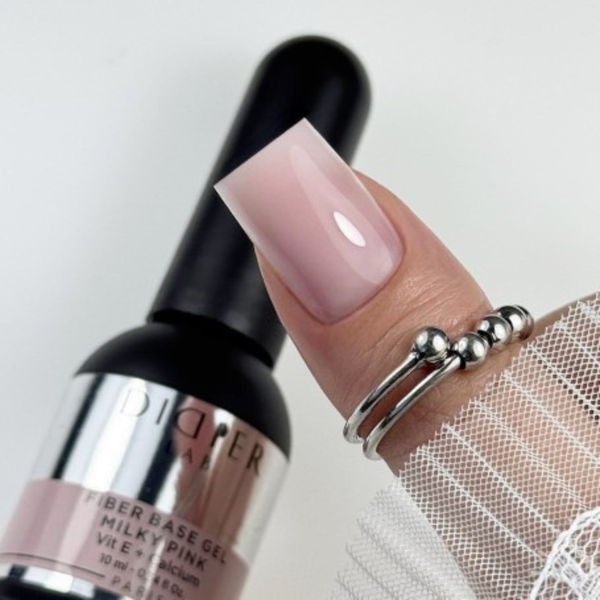 Smart Fiber Base, Milky Pink, hema & TPO frei, DidierLab, 10ml