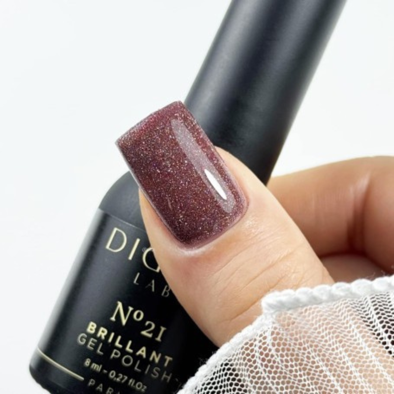 UV Nagellack, Brillant, No21, Hema & TPO frei, DidierLab, 8ml