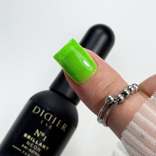 UV Nagellack, Brillant NEON, No1, hema&TPO frei, DidierLab, 8ml