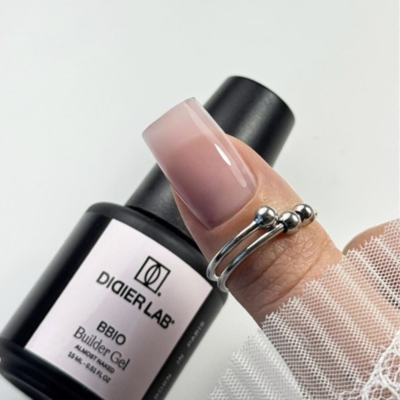 Builder Gel in a bottle BBIO, Almost Naked, hema & TPO frei, DidierLab, 15ml