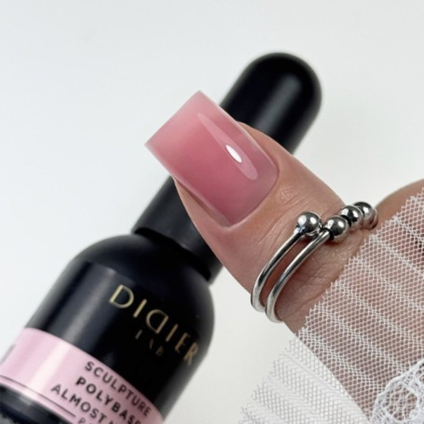 Polybase, Kautschuk Lack, Almost Naked, Hema & TPO frei, DidierLab, 10ml