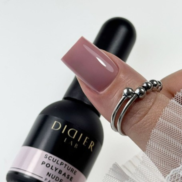 Polybase, Kautschuk Lack, Nude, Hema & TPO frei, DidierLab, 10ml