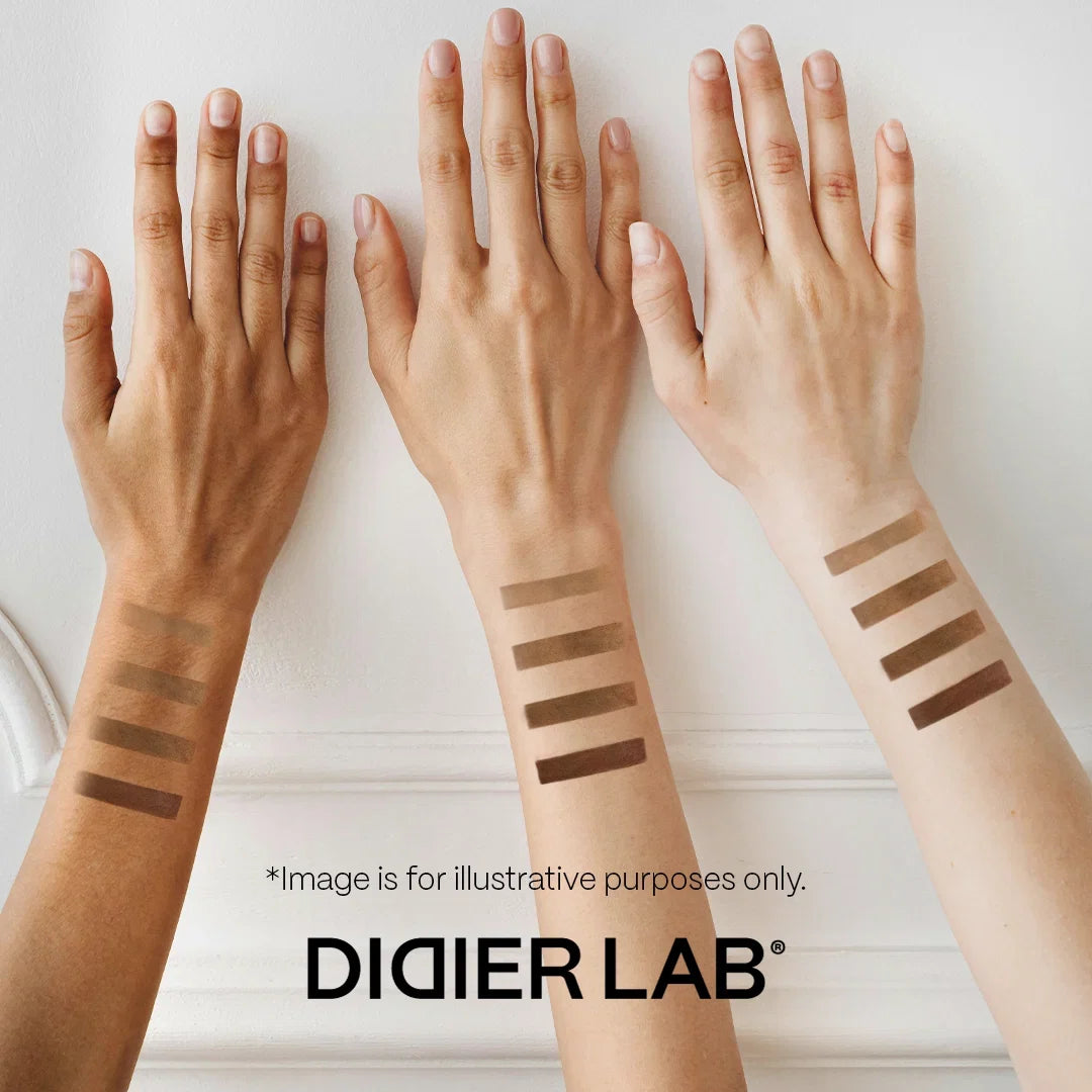 Hybrid Liquid Stain – Pflegendes Färbeset für Augenbrauen und Wimpern, Didier Lab