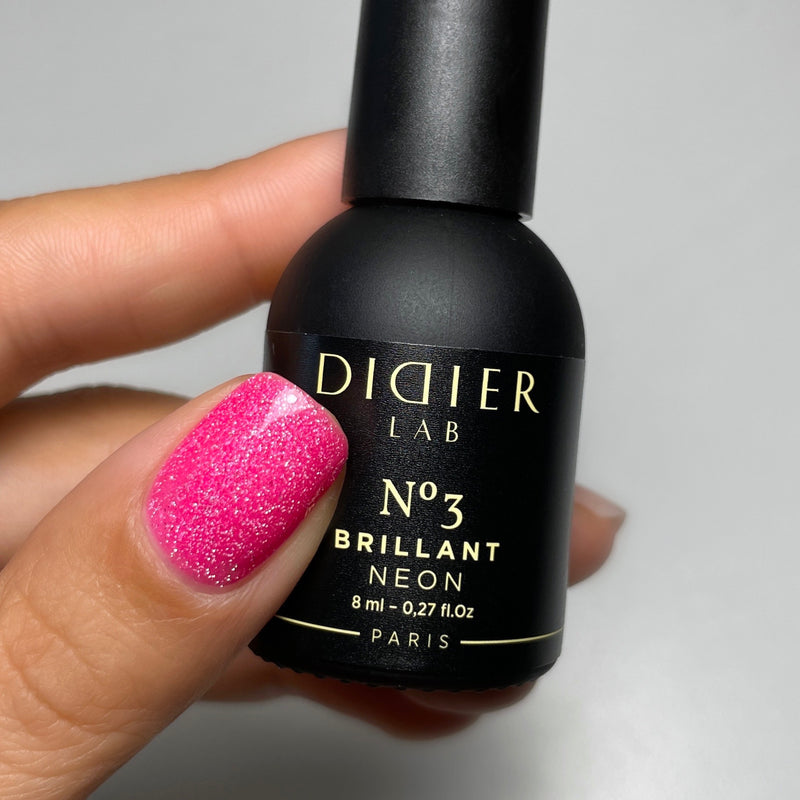 UV Nagellack, Brillant NEON, No3, DidierLab, 8ml