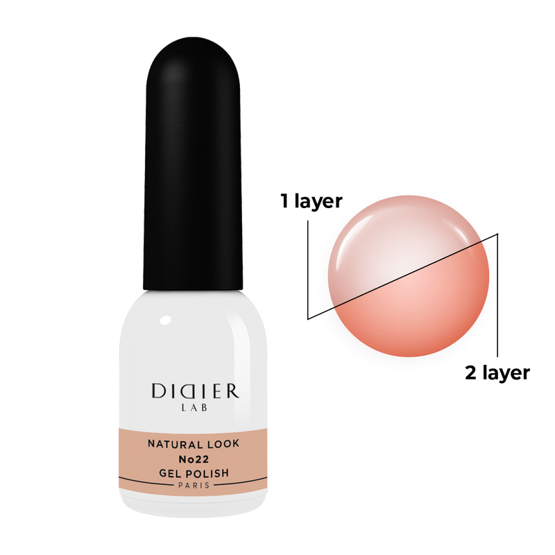UV Nagellack, Natural Look no 22, DidierLab, 10 ml