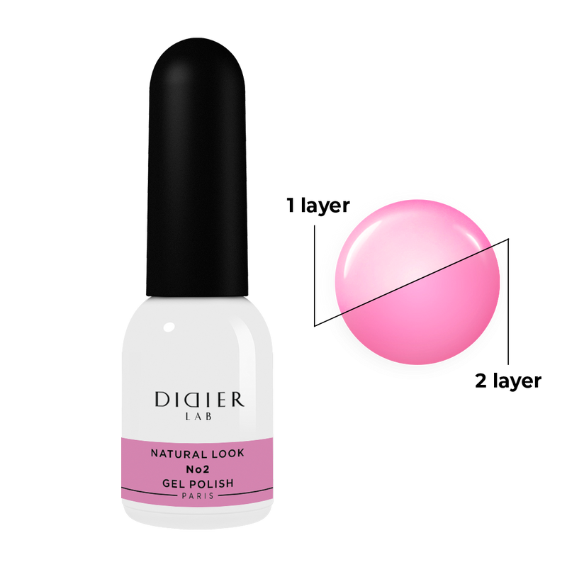 UV Nagellack, Natural Look no 2, DidierLab, 10 ml