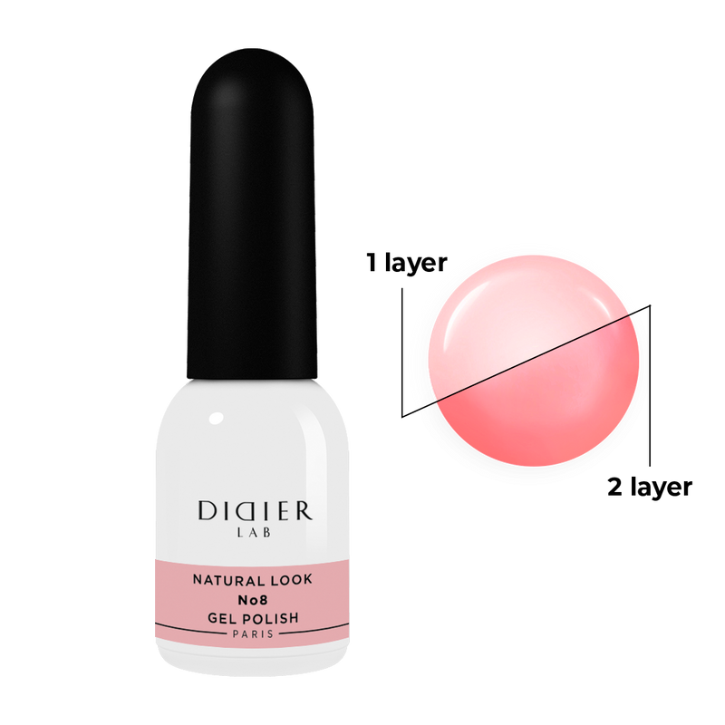 UV Nagellack, Natural Look no 8, DidierLab, 10 ml