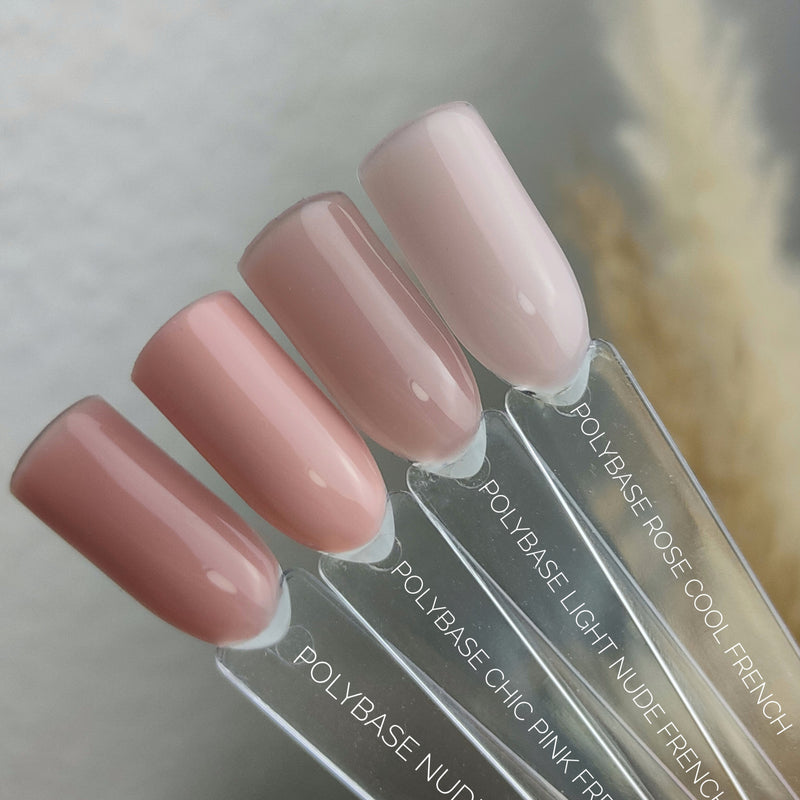 Polybase, Kautschuk Lack, Rose Cool French, Hema & TPO frei,  DidierLab, 10ml