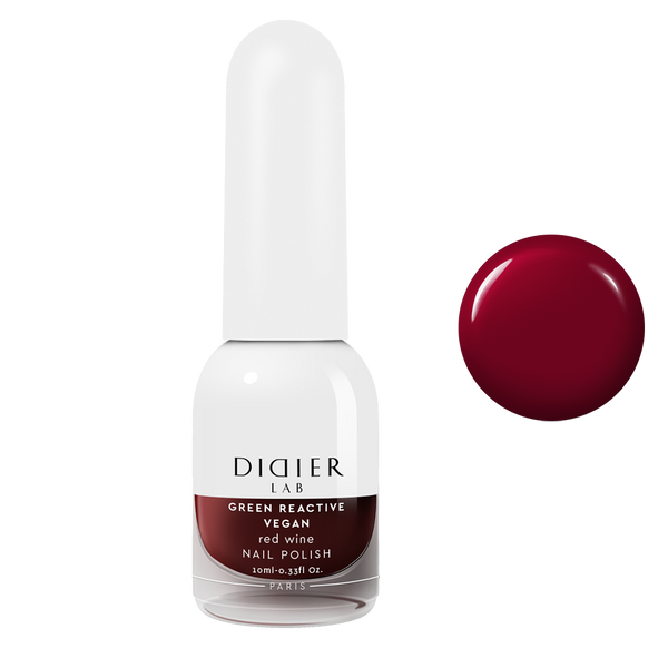 Veganer Nagellack, hema frei, Red wine, DidierLab, 10ml