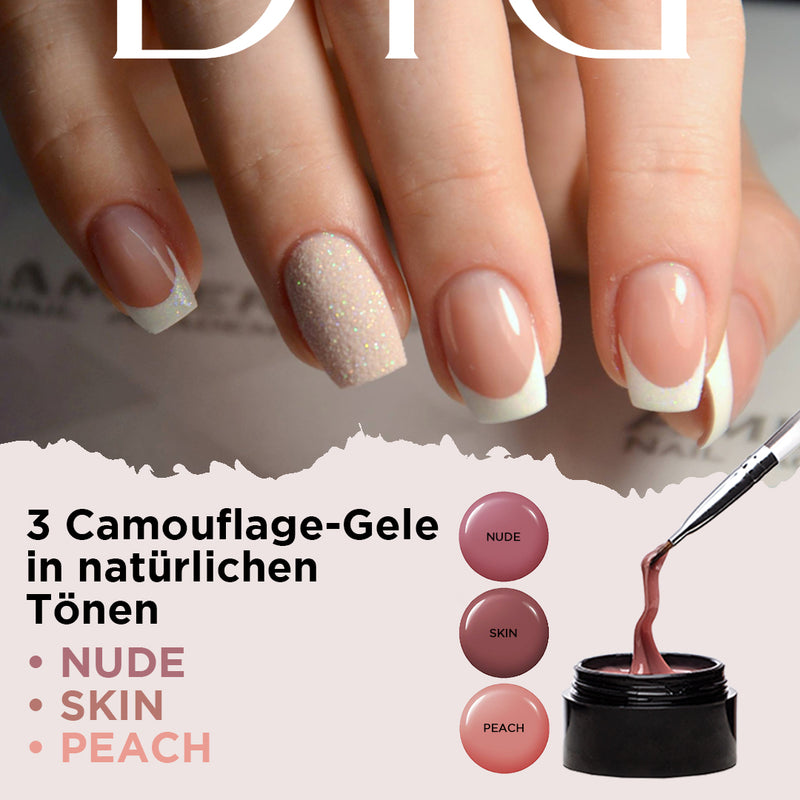 UV Cover Gel Premium, Peach, DidierLab, 15g