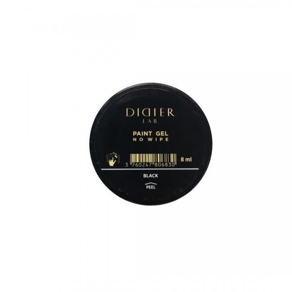 Paint Gel No wipe, Black, DidierLab, 8ml