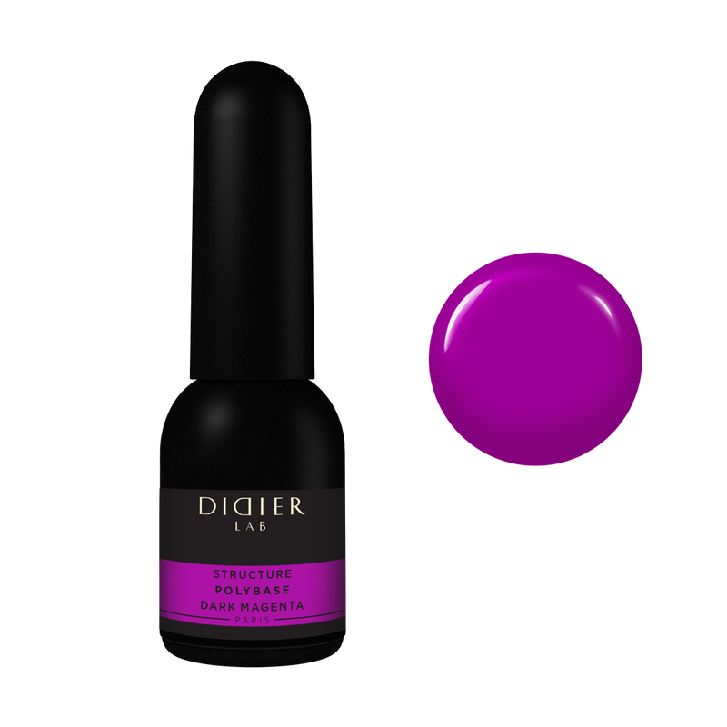 Kautschuk-Lack Polybase "Didier Lab", Dark Magenta, 10ml