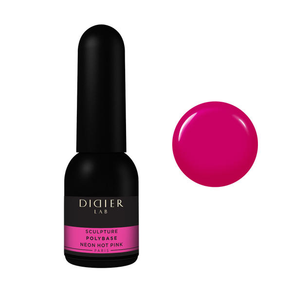 Kautschuk-Lack   Polybase "Didier Lab", Neon Hot Pink, 10ml - Didier Lab Germany