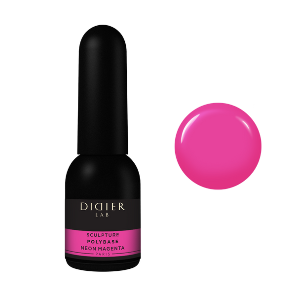 Kautschuk-Lack Polybase "Didier Lab", Neon Magenta, 10ml