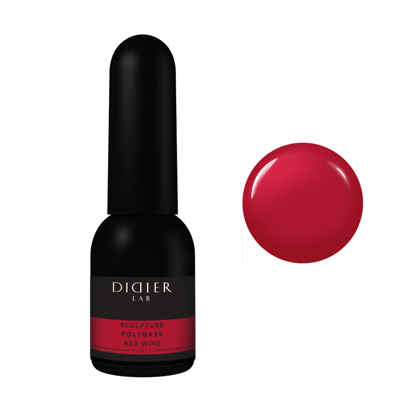 Kautschuk-Lack  Polybase "Didier Lab", Red wine, 10ml