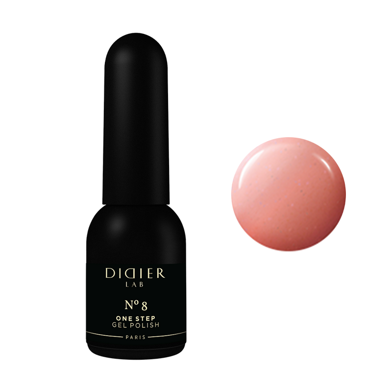One Step Hybrid Nagellack 3in1 Didier Lab, No8, 10ml