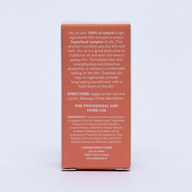 Trockenöl "Didier Lab BEAUTE" 5ml