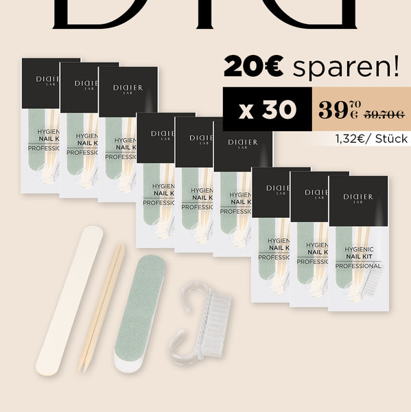 5-teiliges Maniküre-Pediküre Set, DidierLab, 30 Stück