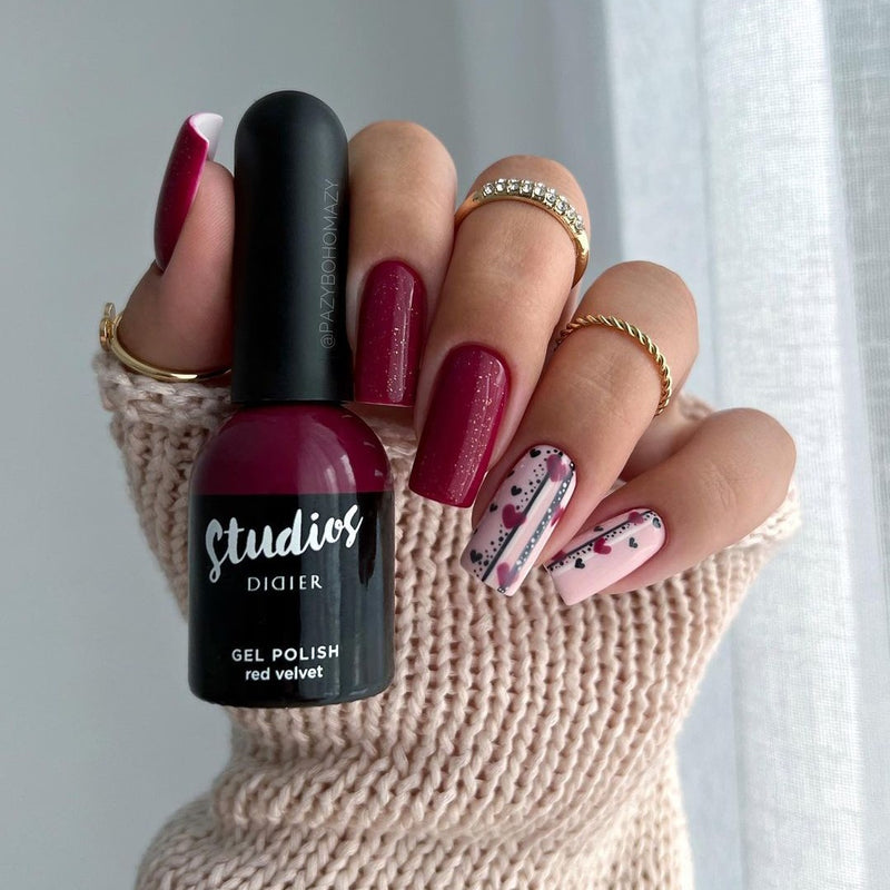 UV Nagellack Studios Didier, Red velvet, DidierLab, 8ml