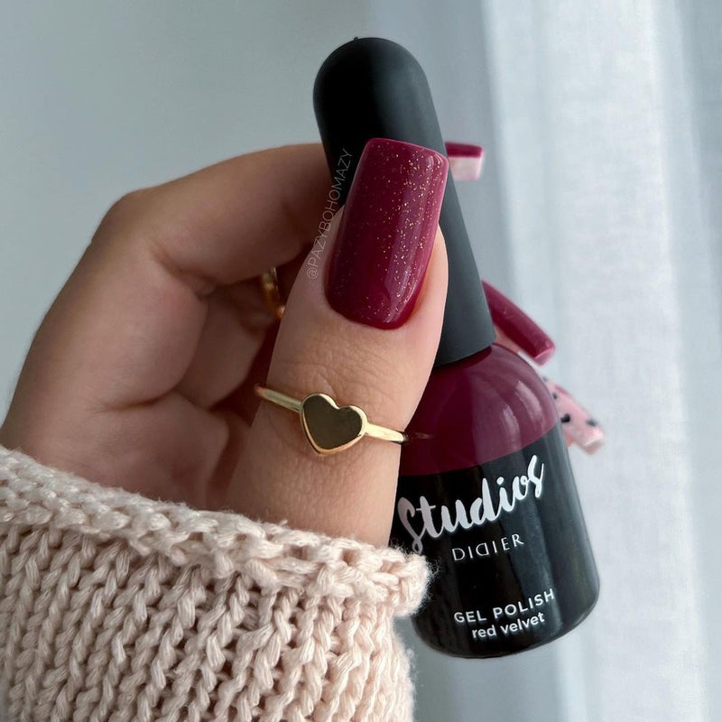 UV Nagellack Studios Didier, Red velvet, DidierLab, 8ml