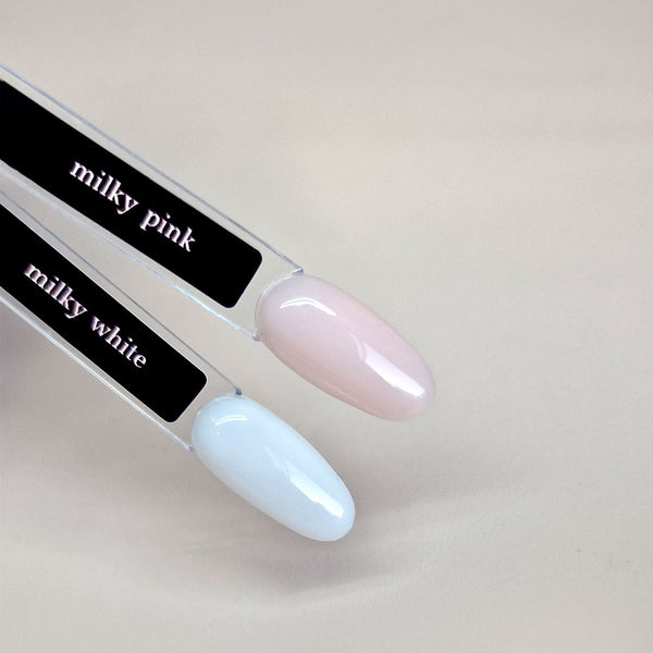 UV Top Coat No Wipe, Milky White, Hema & TPO frei, DidierLab, 10ml