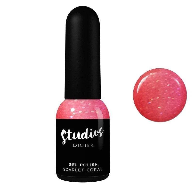 Lakier hybrydowy Studios Didier - Scarlet coral, 8ml - Didier Laboratoires