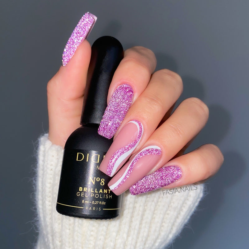 UV Nagellack, Brillant, No8, DidierLab, 8ml
