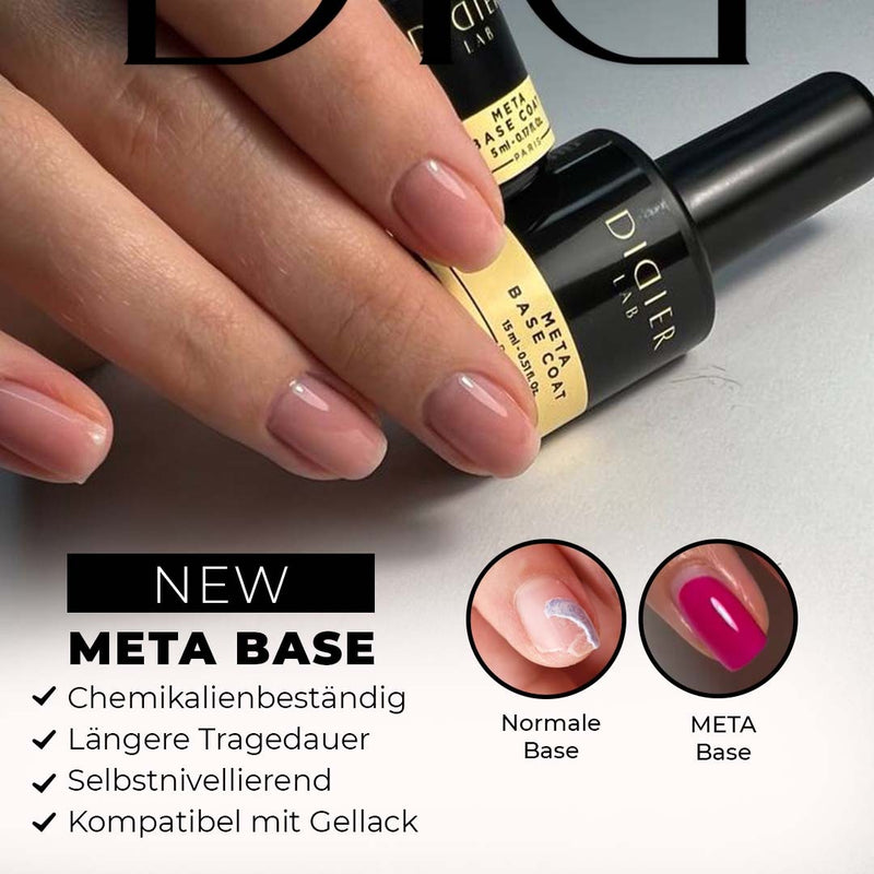 Gel polish Base Coat "Didier Lab", MetaBase, 15ml