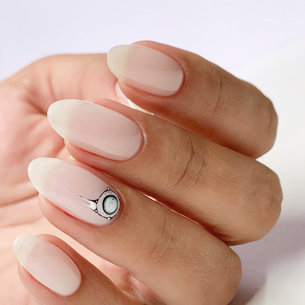 Maniküre Set Flüssiges Gel Milky White