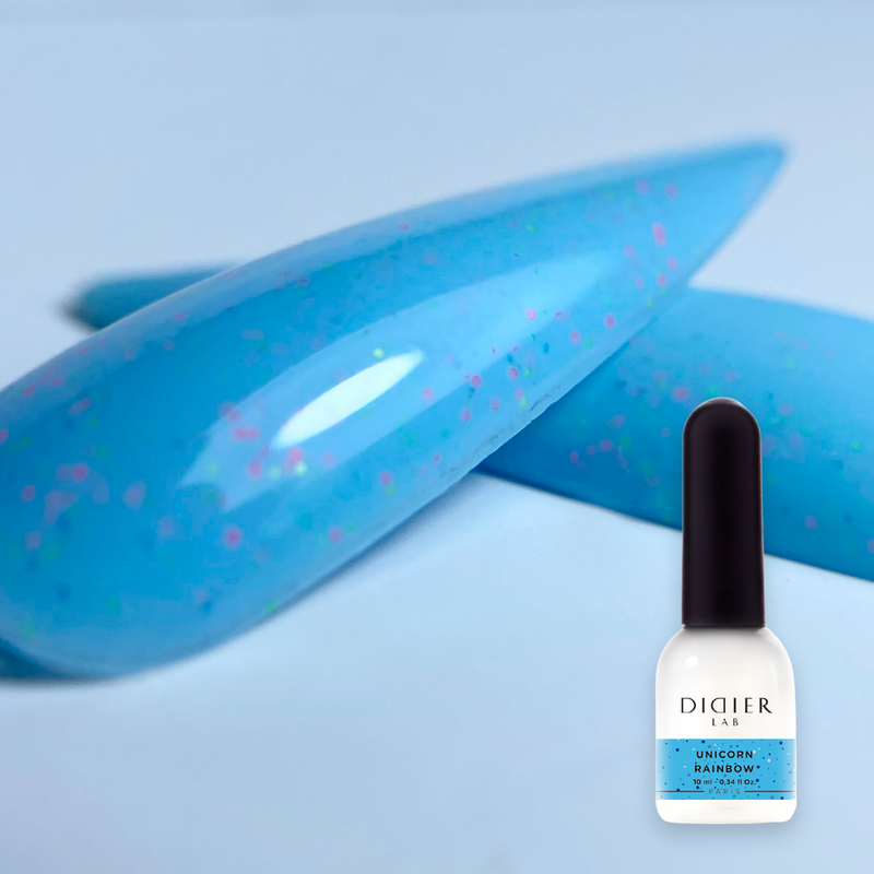 UV Nagellack, Unicorn, Rainbow, DidierLab, 10 ml